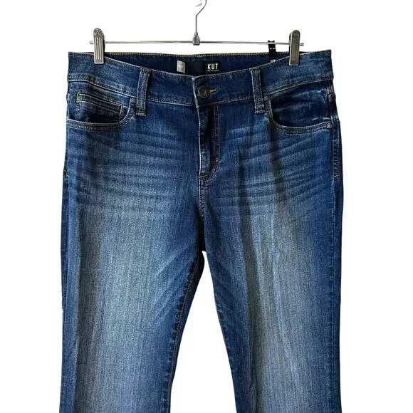 Kut From The Kloth New Petite Natalie Bootcut Jeans Dark Wash Petite 12 / 12P